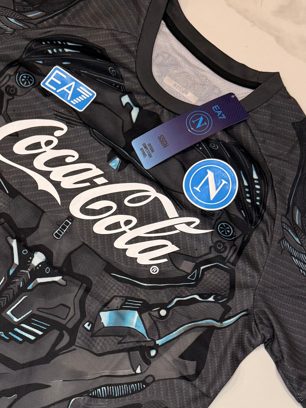 Maglia Ssc Napoli allenamento Cyborg 25/26