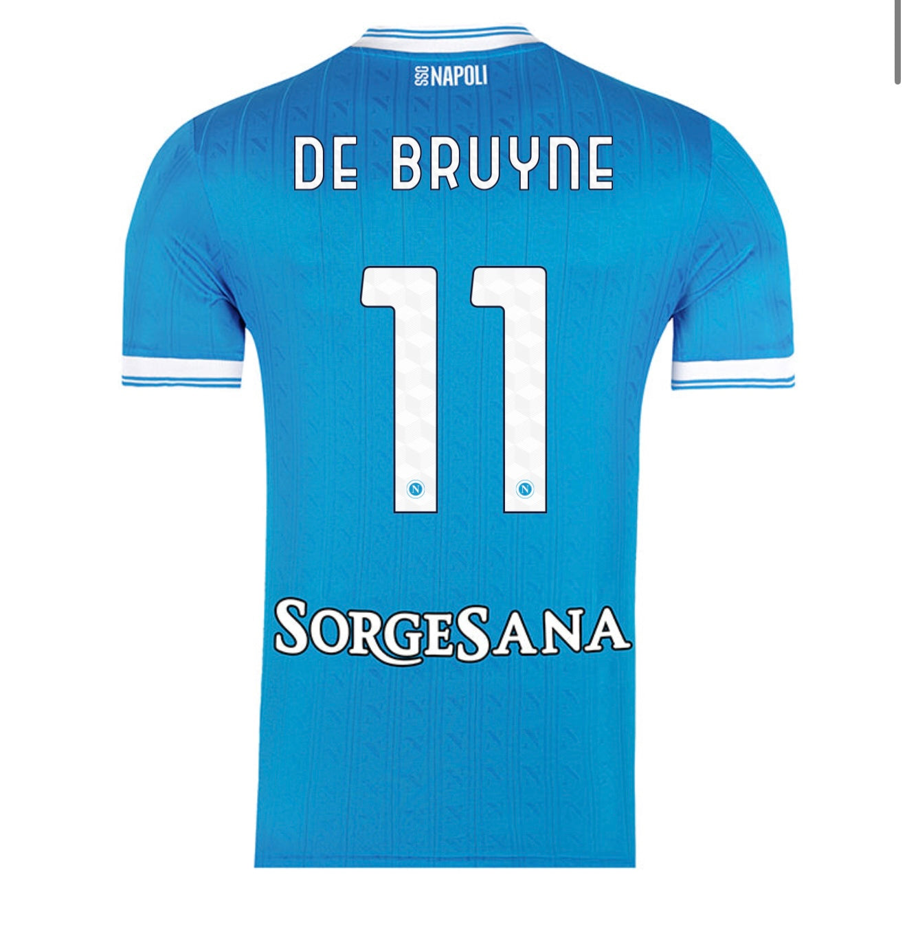 Maglia Ssc Napoli De Bruyne Home 25/26